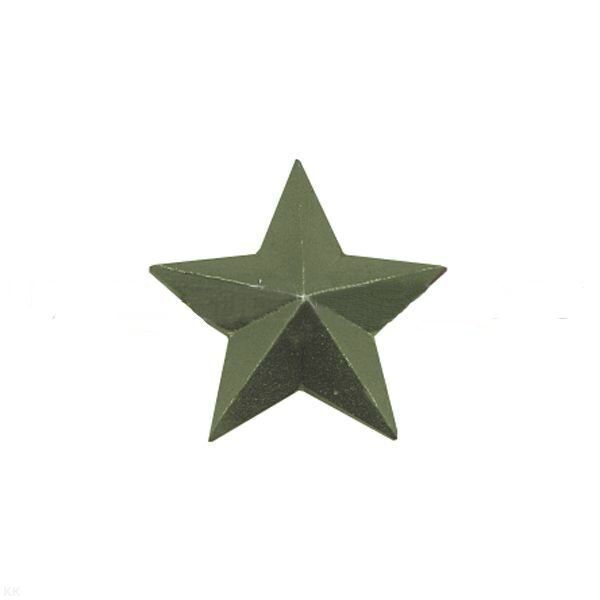 Звезда мет. 20 мм. зеленая
