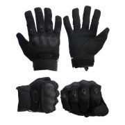 Тактические зимние перчатки черные