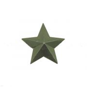 Звезда мет. 20 мм. зеленая