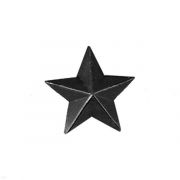 Звезда мет. 20 мм. черная ФСИН